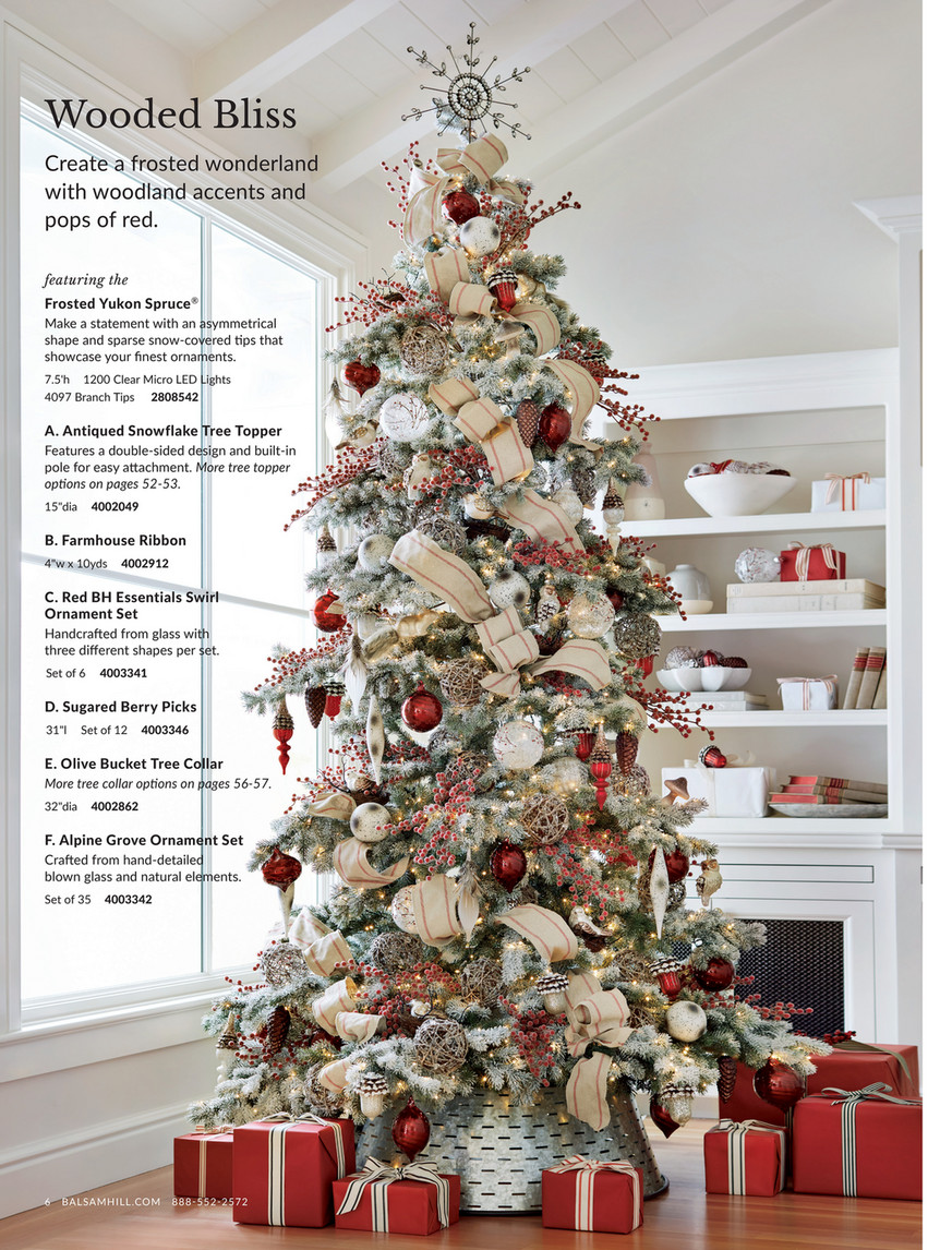 FROZEN BRANCH PICKS SET OF 12 CHRISTMAS TREE DECORATION