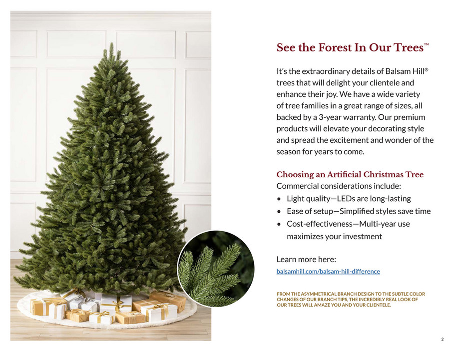 Balsam Hill B2B Look Book Holiday 2023 Page 2