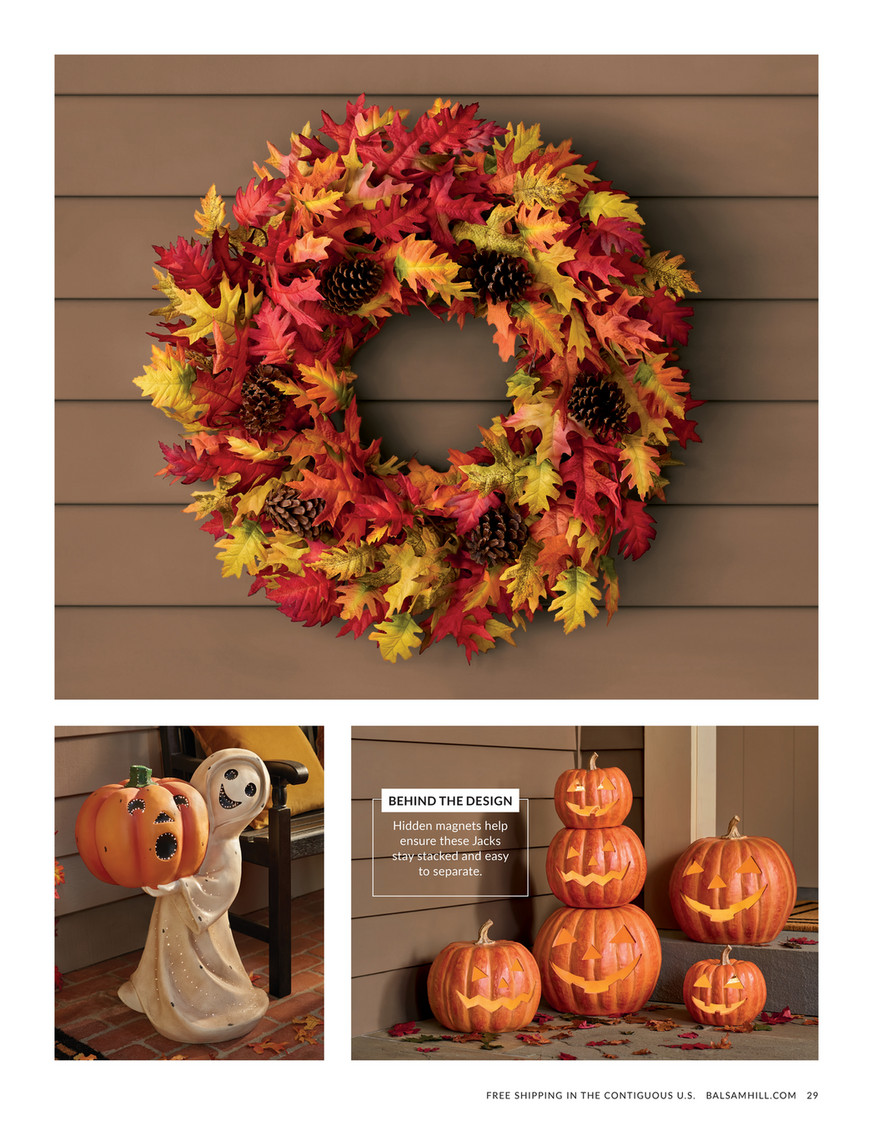 Balsam Hill - 2023 Fall 1 - Outdoor Lit Friendly Ghost