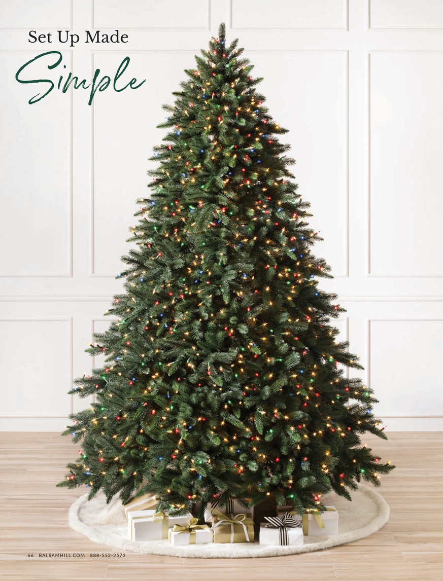 Balsam Hill - 2023 Holiday 1 - Aspen Estate Fir Flip Tree®