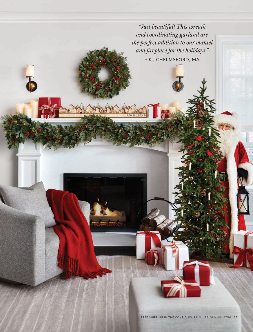 Balsam Hill - 2023 Holiday 1 - Alpine Grove Ornament Set