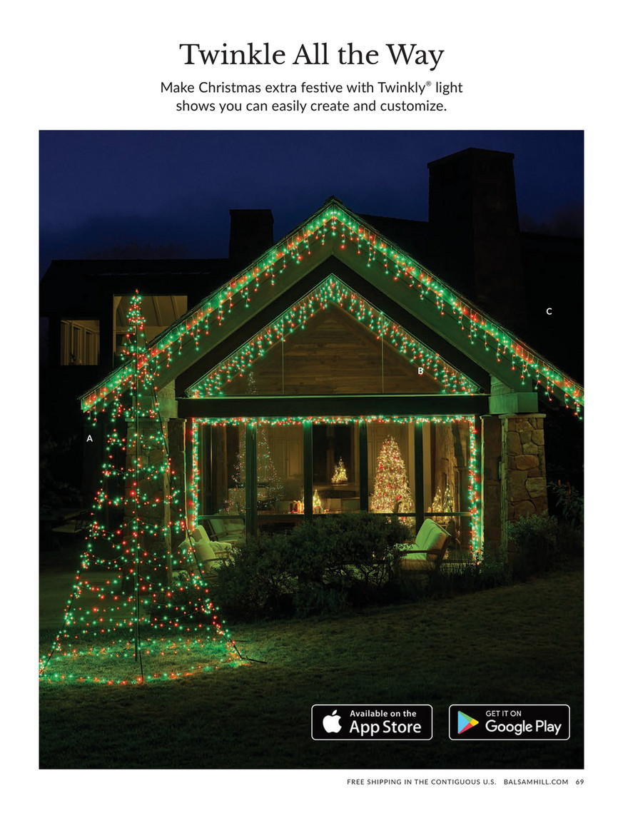 Balsam Hill - 2023 Holiday 1 - Aspen Estate Fir Flip Tree®