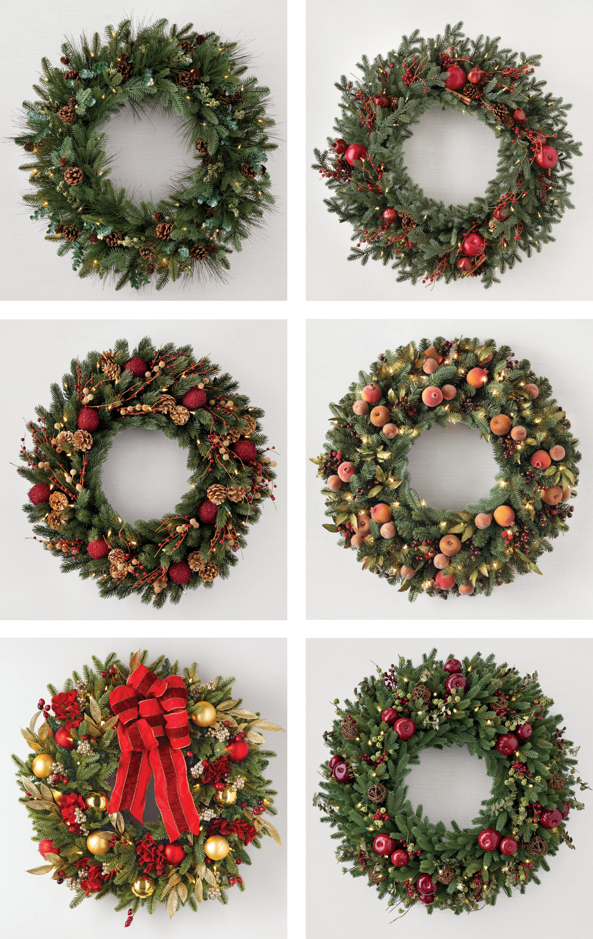 Balsam Hill - 2023 Best Sellers - Outdoor Winter Evergreen Wreath