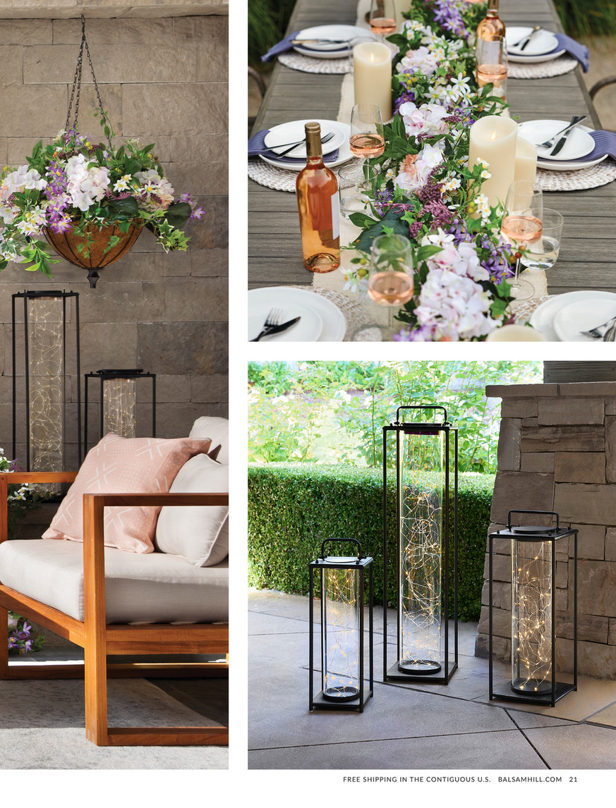 Balsam Hill - 2024 Spring 2 - White Miracle Flame LED Wax Pillar