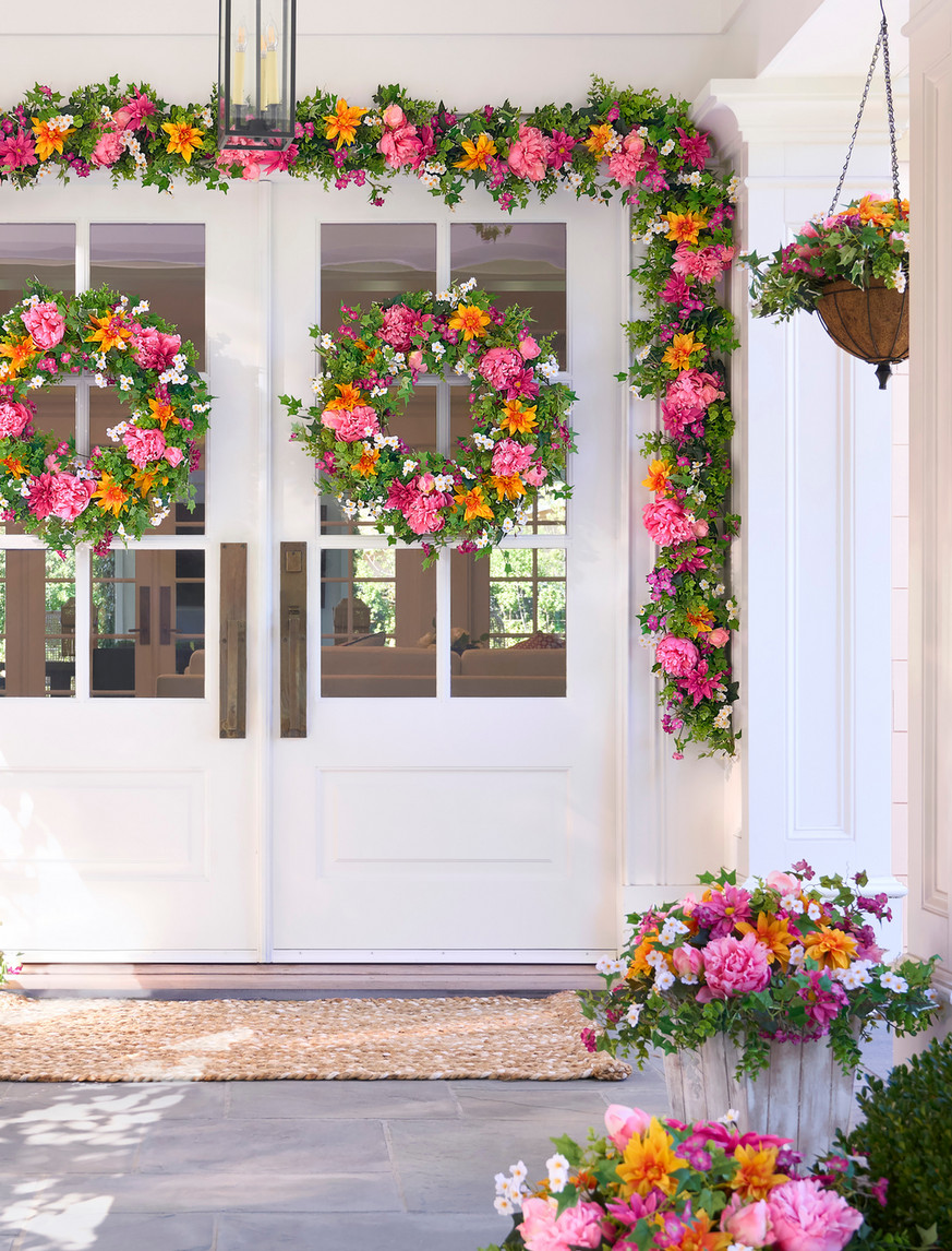 Balsam Hill - 2024 Spring 2 - Outdoor Vibrant Summer Bloom