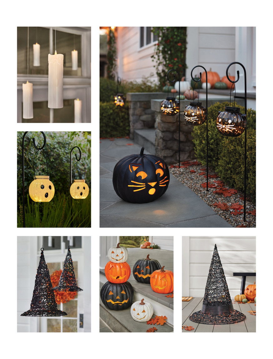 Balsam Hill - 2024 Fall 1 - Tricolor Lit Stackable Jack-o