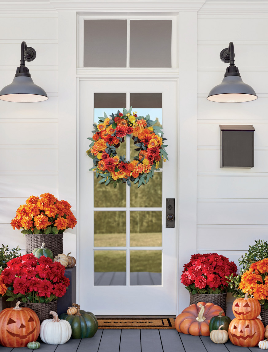 Balsam Hill - 2024 Fall 1 - Lit Halloween Glitter Twig Tree