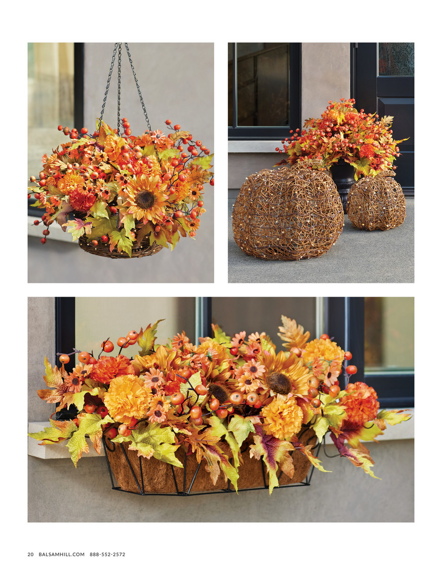 Balsam Hill - 2024 Fall 1 - Outdoor Sunburst Mums Garland