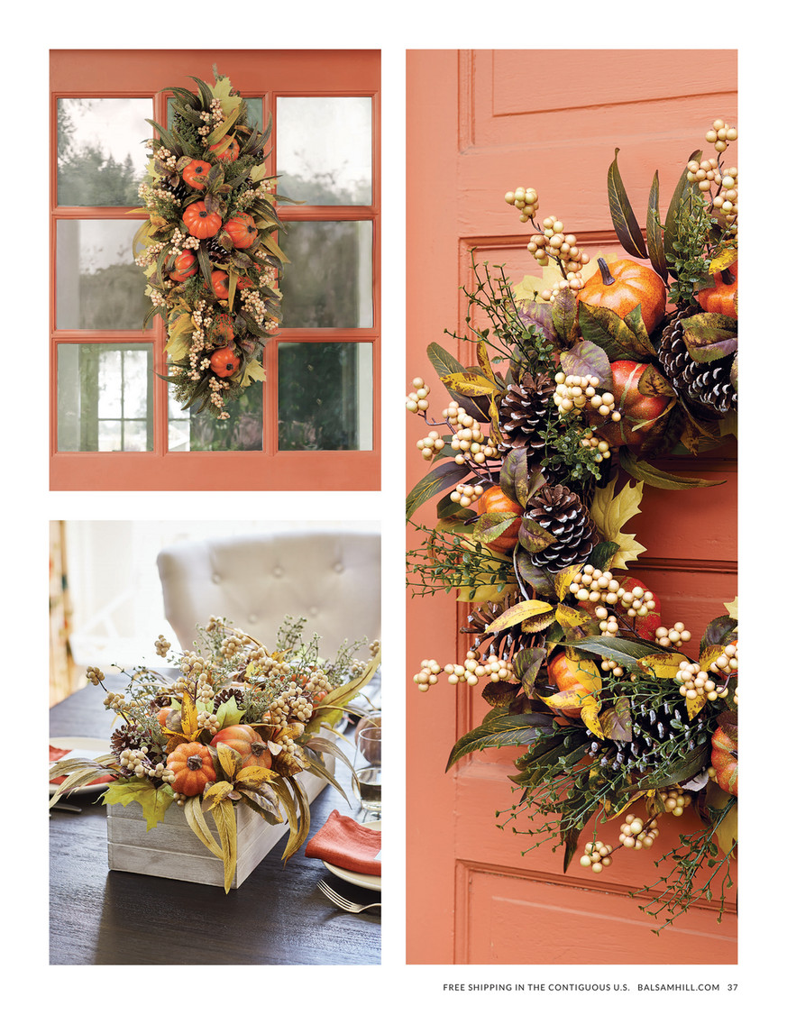 Harvest Blessings Autumn outlets Deluxe Xl Designer Wreath