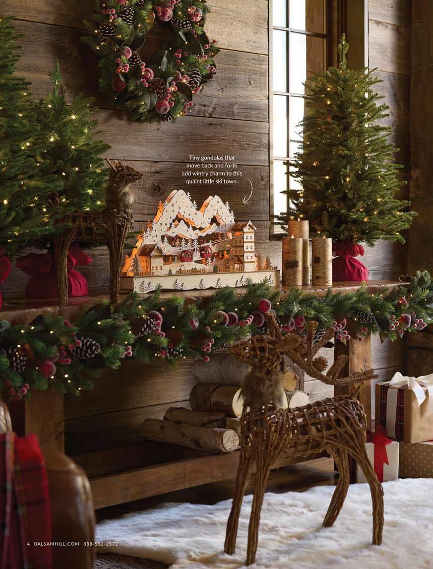 Balsam Hill - 2024 Fall 2 - Woodland Reindeer, Set of 2