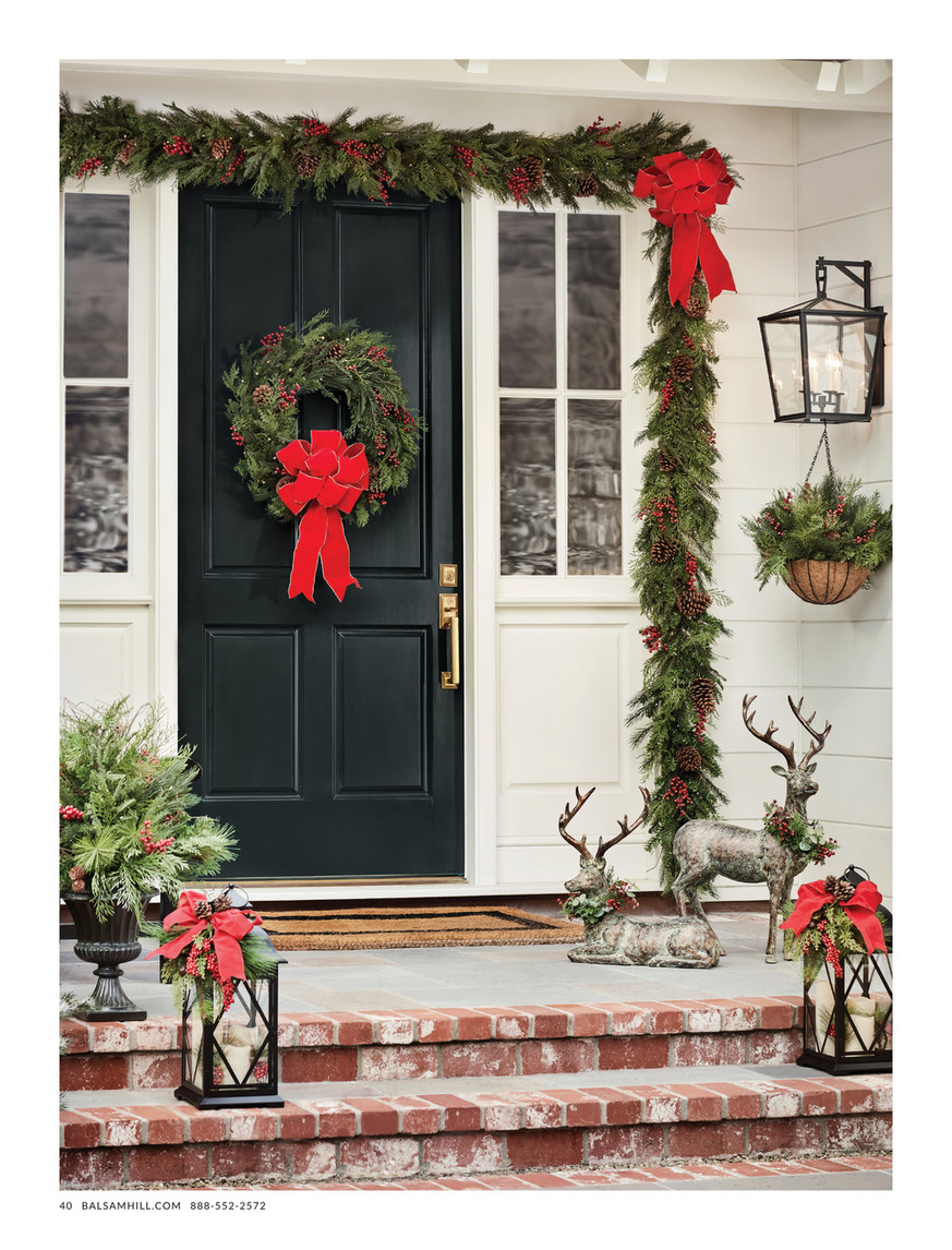 Balsam Hill - 2024 Holiday 1 - Pinegrove Lodge Wreath