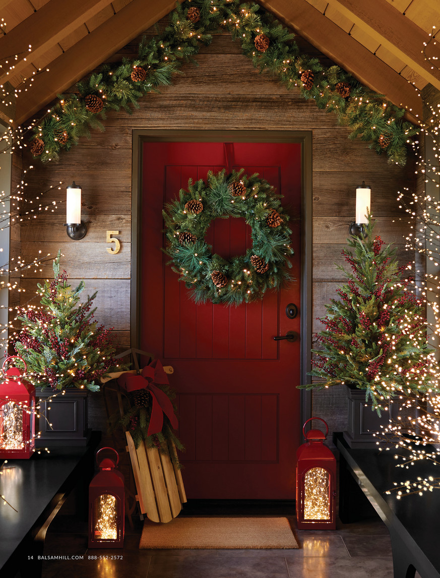 Balsam Hill - 2024 Holiday 1 - Outdoor Lit Nordic Splendor
