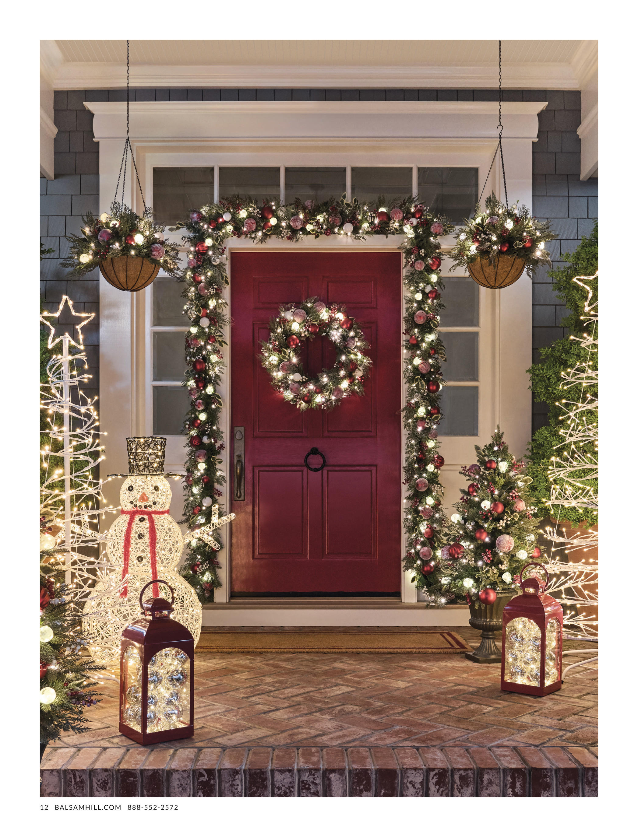 Balsam Hill - 2024 Holiday 1 - Outdoor Silver and Gold Wreath
