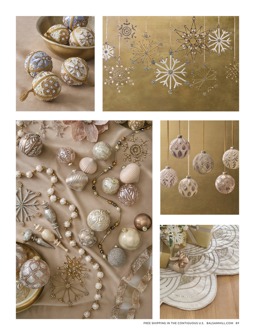 Balsam Hill - 2024 Holiday 1 - Outdoor Silver and Gold Wreath
