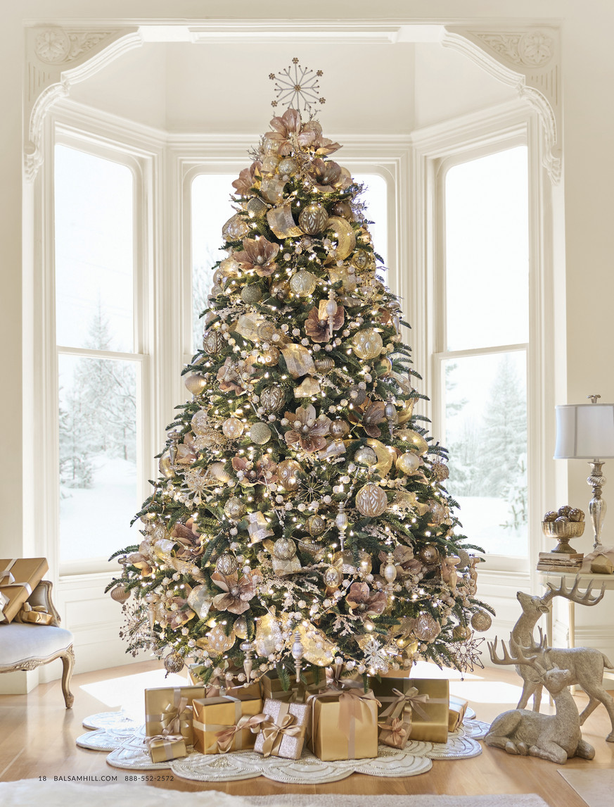 Double cheapest Champagne Glittery Magnolia Winter Christmas Swags