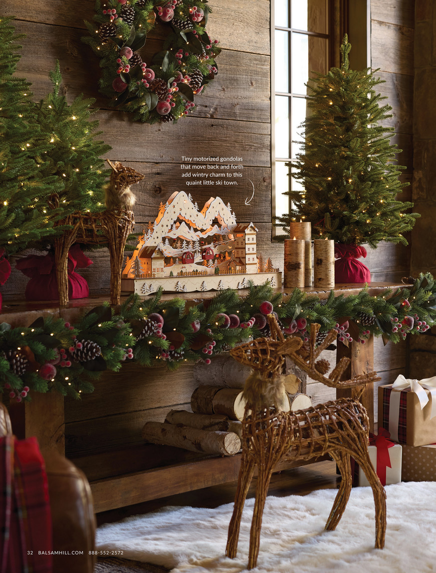 balsam hill 鹿の置物2体セット Balsam Hill - 2024 Holiday 2