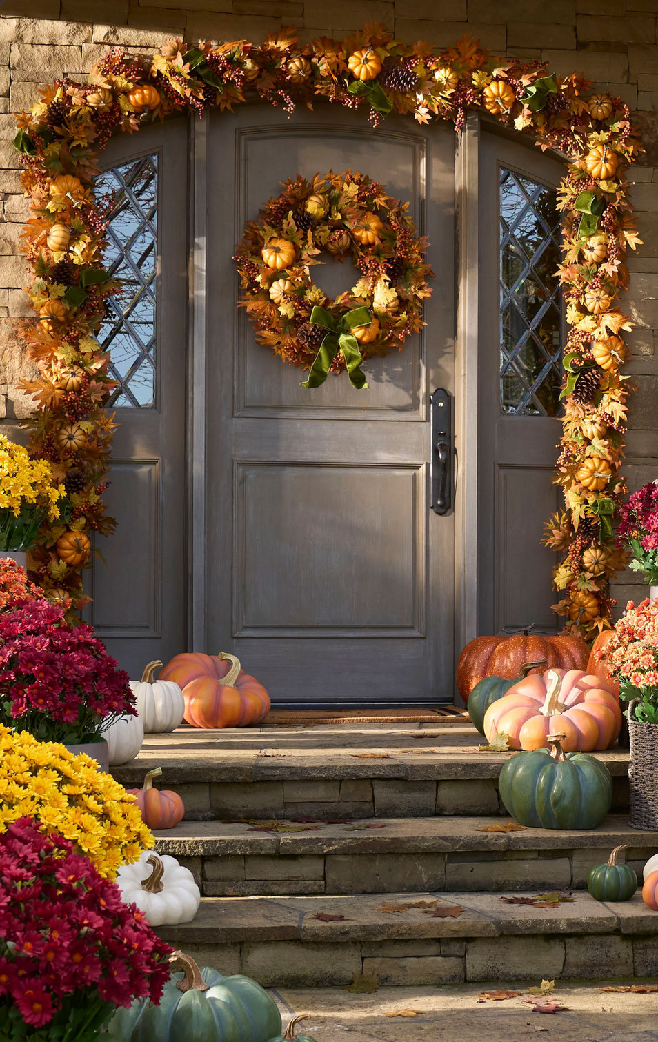 Balsam Hill - 2025 Fall 1 - 6' Golden Harvest Garland